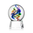 Galileo Award on Robson Base - Clear | https://www.bestnamebadges.com