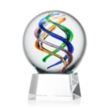 Galileo Award on Robson Base - Clear | https://www.bestnamebadges.com