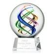 Galileo Award on Robson Base - Clear | https://www.bestnamebadges.com