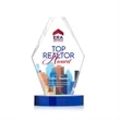 Redding VividPrint™ Award - Blue | https://www.bestnamebadges.com