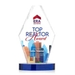 Redding VividPrint™ Award - Blue | https://www.bestnamebadges.com