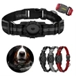 Outdoor Adjustable Comfortable Track Tag Dog/Pet Collar | https://www.bestnamebadges.com