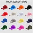 Adjustable 100% Cotton Baseball Cap | https://www.bestnamebadges.com