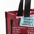Laminated Non-Woven Mini Tote Bag | https://www.bestnamebadges.com
