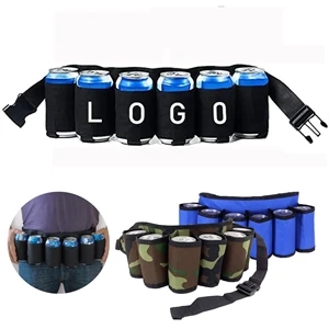 Party Camping Picnic Beer Belt Waist Strap with Buckle