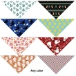 Polyester Pet Triangle Bandanna | https://www.bestnamebadges.com
