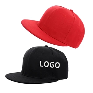 Hip Hop Flat Brim Or Bill Hat