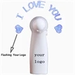 Flash Hand Breeze Portable LED Fan w/ Logo Light Up | https://www.bestnamebadges.com