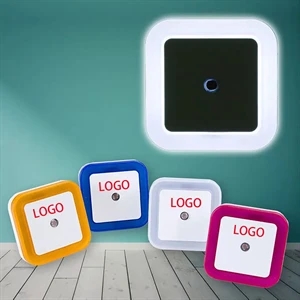 Square LED Control Induction Night Light Lamp