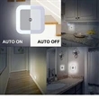 Square LED Control Induction Night Light Lamp | https://www.bestnamebadges.com
