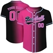 Custom Button Down Baseball Jersey (Full Dye Sublimation) | https://www.bestnamebadges.com