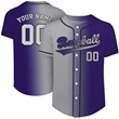 Custom Button Down Baseball Jersey (Full Dye Sublimation) | https://www.bestnamebadges.com