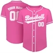 Custom Button Down Baseball Jersey (Full Dye Sublimation) | https://www.bestnamebadges.com