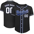 Custom Button Down Baseball Jersey (Full Dye Sublimation) | https://www.bestnamebadges.com