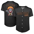 Custom Button Down Baseball Jersey (Full Dye Sublimation) | https://www.bestnamebadges.com