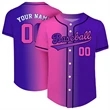 Custom Button Down Baseball Jersey (Full Dye Sublimation) | https://www.bestnamebadges.com