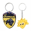 Custom 3D PVC Key Chain 1"-2.5" | https://www.bestnamebadges.com