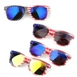Customized Full Color Logo Sunglasses | https://www.bestnamebadges.com