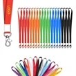 Durable Neck Lanyard With Clip For ID Badges & Keys | https://www.bestnamebadges.com