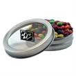Candy Window Tin Short Round | https://www.bestnamebadges.com