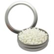 Candy Window Tin Short Round | https://www.bestnamebadges.com