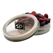 Candy Window Tin Short Round | https://www.bestnamebadges.com