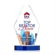 Redding VividPrint™ Award - Blue | https://www.bestnamebadges.com