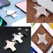 4 In 1 8GB Metal Flash Drive USB For PC/Computer/Laptop | https://www.bestnamebadges.com
