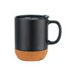 12 oz. Ceramic Mug with Cork Base | https://www.bestnamebadges.com
