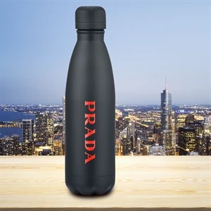 17 oz. Double Wall Stainless Steel Vacuum Bottle | https://www.bestnamebadges.com