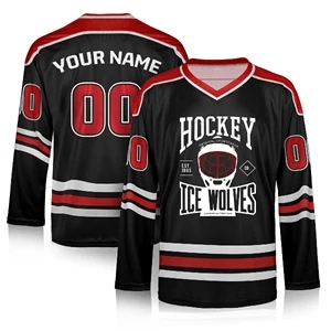 Custom Full Color Sublimated Performance Ice Hockey Jersey