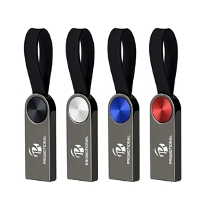 Metal Keychain USB Flash Drive | https://www.bestnamebadges.com