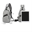 Multipurpose Crossbody Shoulder Sling Bag | https://www.bestnamebadges.com