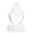 Devron Award on Base - White | https://www.bestnamebadges.com
