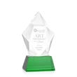 Devron Award on Base - Green | https://www.bestnamebadges.com