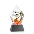 Devron VividPrint™ Award on Base - Black | https://www.bestnamebadges.com