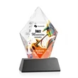 Devron VividPrint™ Award on Base - Black | https://www.bestnamebadges.com