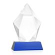 Devron VividPrint™ Award on Base - Blue | https://www.bestnamebadges.com