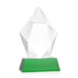 Devron Award on Base - Green | https://www.bestnamebadges.com