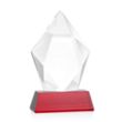 Devron Award on Base - Red | https://www.bestnamebadges.com