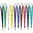 3/4" Import Air Ship Supersoft Polyester Silkscreen Lanyard | https://www.bestnamebadges.com