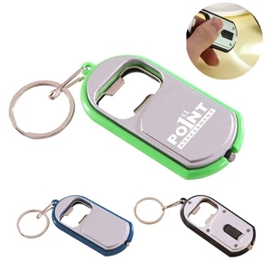 Led Keychain Flashlight Bottle Opener