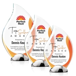 Neskita Flame VividPrint™ Award | https://www.bestnamebadges.com