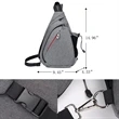 Travel Crossbody Sling Backpack Waterproof Chest Bag | https://www.bestnamebadges.com