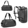 Overnight Travel Duffel Bag Backpack with Combination Lock | https://www.bestnamebadges.com