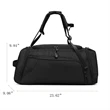 Overnight Travel Duffel Bag Backpack with Combination Lock | https://www.bestnamebadges.com