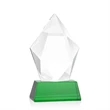 Devron Award on Base - Green | https://www.bestnamebadges.com