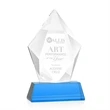 Devron Award on Base - Sky Blue | https://www.bestnamebadges.com