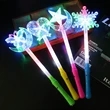 LED Light Up Frozen Snowflake Wand Toy | https://www.bestnamebadges.com