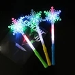 LED Light Up Frozen Snowflake Wand Toy | https://www.bestnamebadges.com